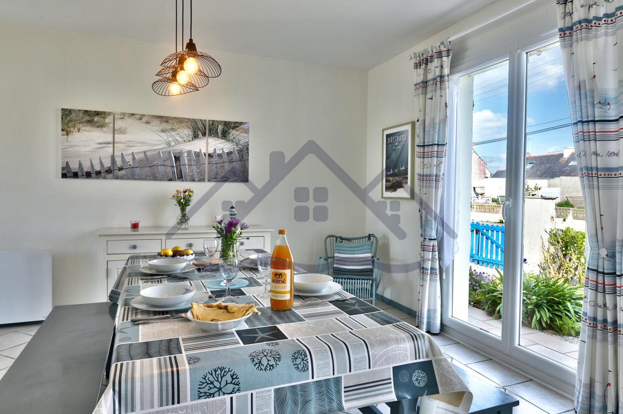 Localise - M3B - Souvenir Du Guil - Maison De Plain-Pied Avec Jardin Clos Au Guilvinec - Tout A Pied, Plages, Port, Centre, Commerces, Marche - Wif Inclus - Linge De Lit Inclus - Animaux Bienvenus 외부 사진