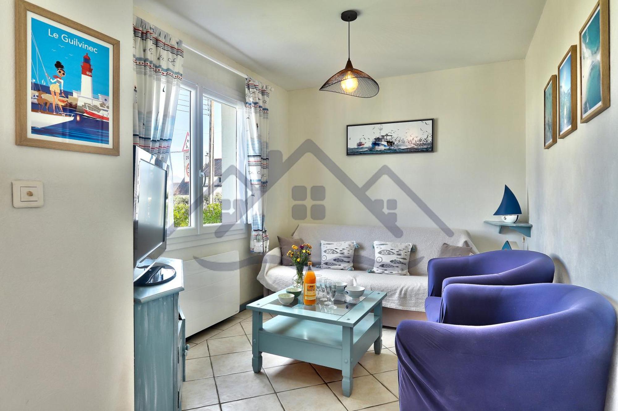 Localise - M3B - Souvenir Du Guil - Maison De Plain-Pied Avec Jardin Clos Au Guilvinec - Tout A Pied, Plages, Port, Centre, Commerces, Marche - Wif Inclus - Linge De Lit Inclus - Animaux Bienvenus 외부 사진