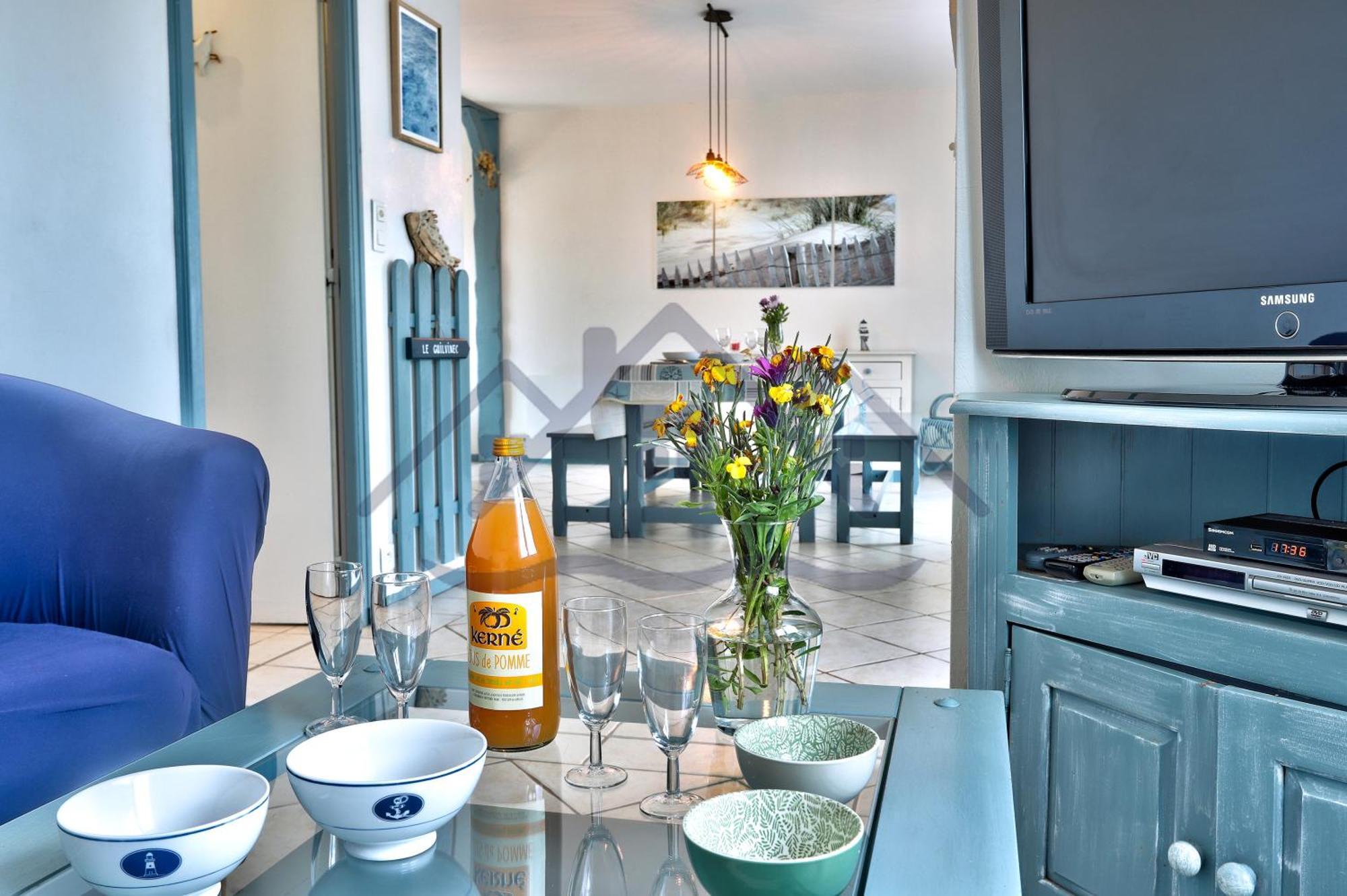Localise - M3B - Souvenir Du Guil - Maison De Plain-Pied Avec Jardin Clos Au Guilvinec - Tout A Pied, Plages, Port, Centre, Commerces, Marche - Wif Inclus - Linge De Lit Inclus - Animaux Bienvenus 외부 사진